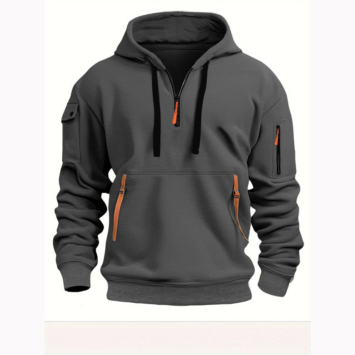 Hiking Hoodie – Lightweight Breathable Half - Zip Layer | Everhikes - Everhikes