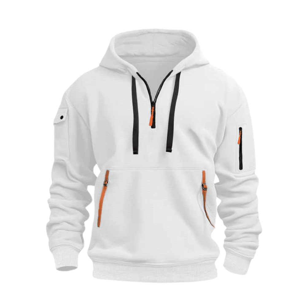 Hiking Hoodie – Lightweight Breathable Half - Zip Layer | Everhikes - Everhikes