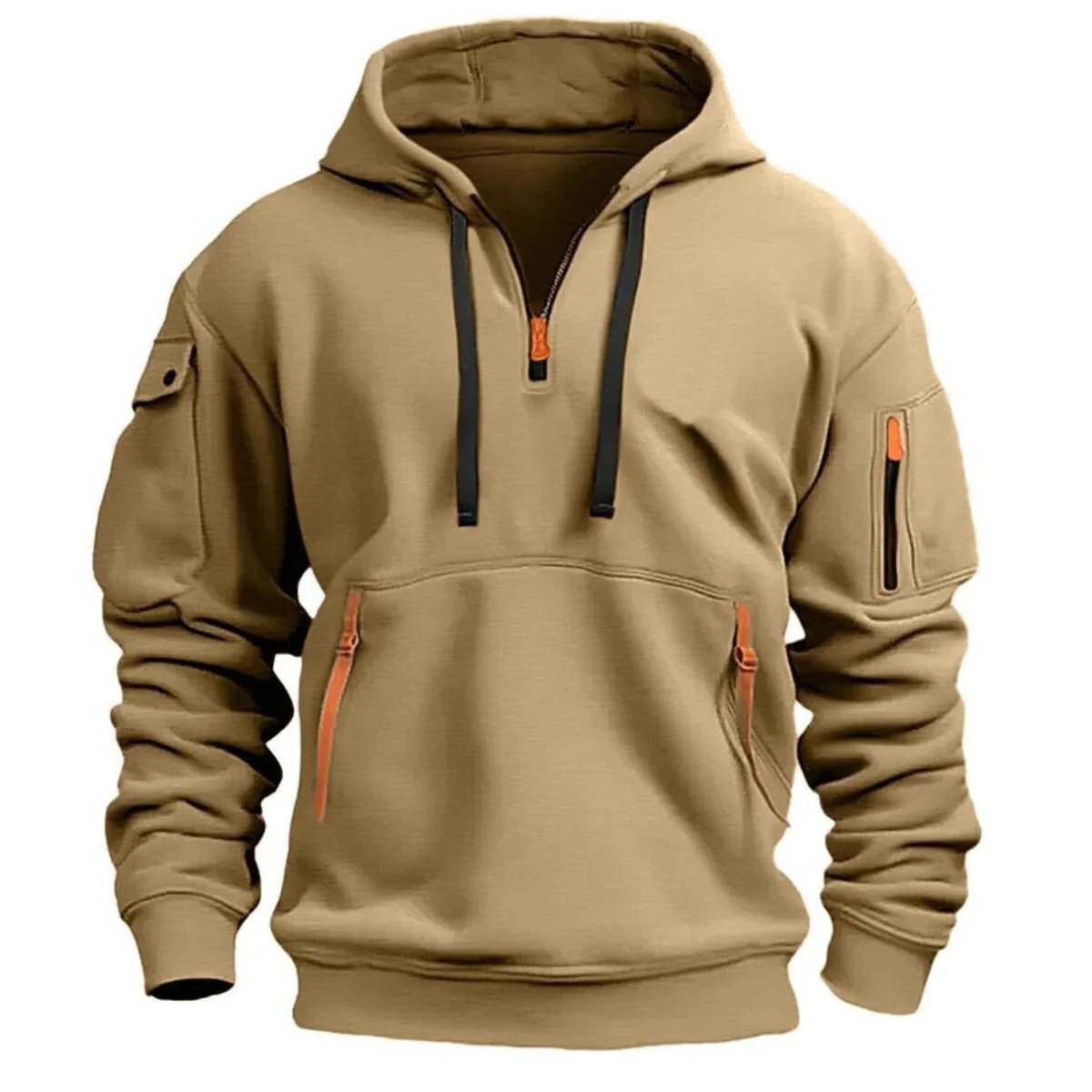 Hiking Hoodie – Lightweight Breathable Half - Zip Layer | Everhikes - Everhikes