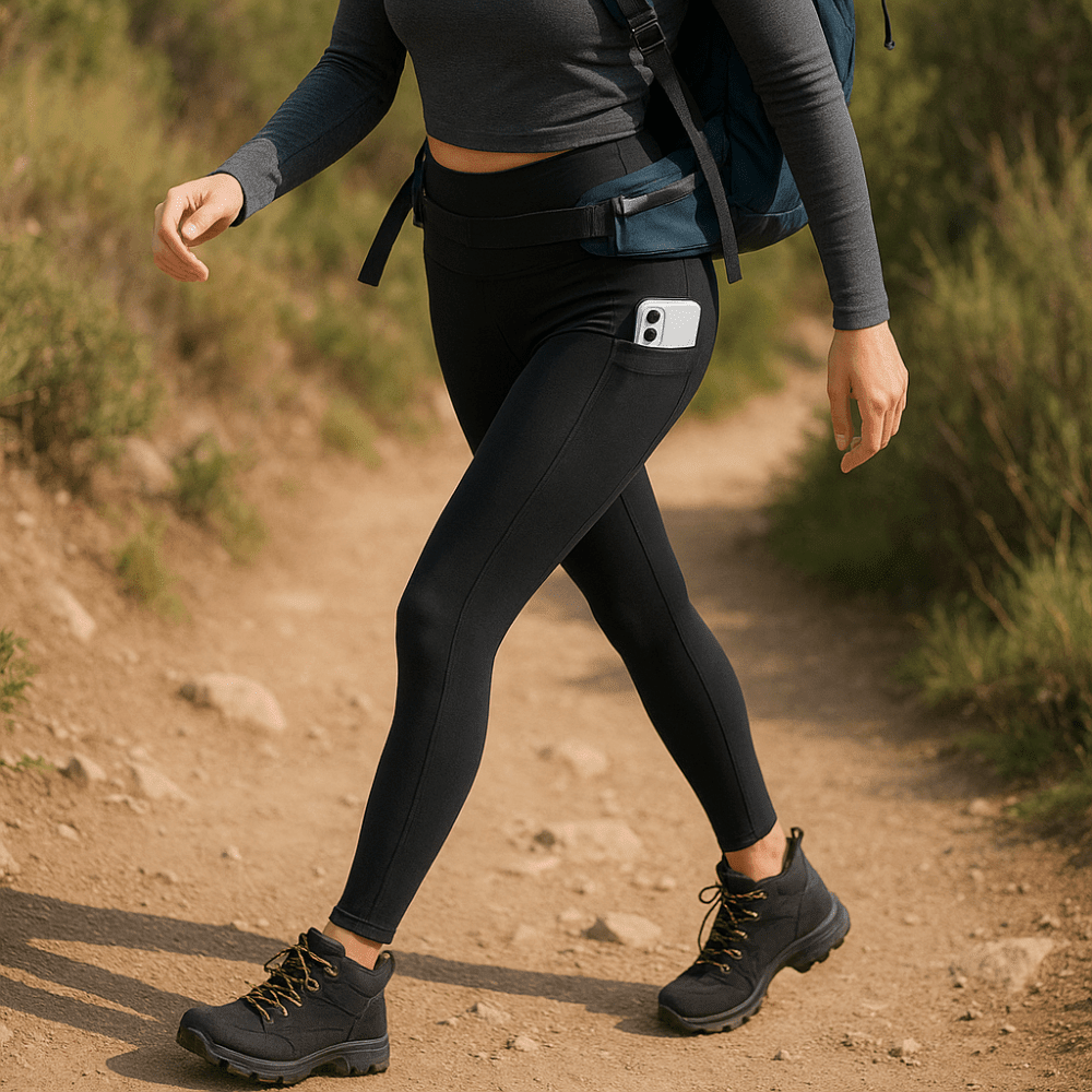Hiking Leggings, Stretch High - Waist Women's Fit | Everhikes - Everhikes
