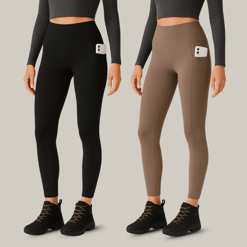 Hiking Leggings, Stretch High - Waist Women's Fit | Everhikes - Everhikes
