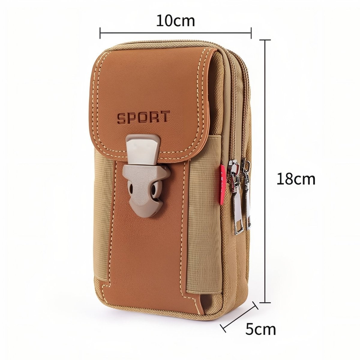 Hiking Pouch, Compact Durable Belt-Attached | Everhikes - Everhikes