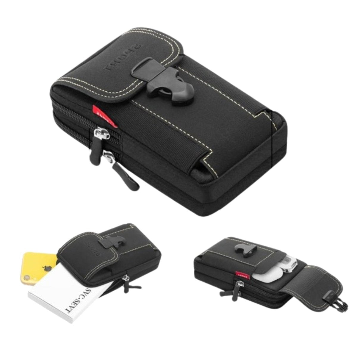 Hiking Pouch, Compact Durable Belt-Attached | Everhikes - Everhikes