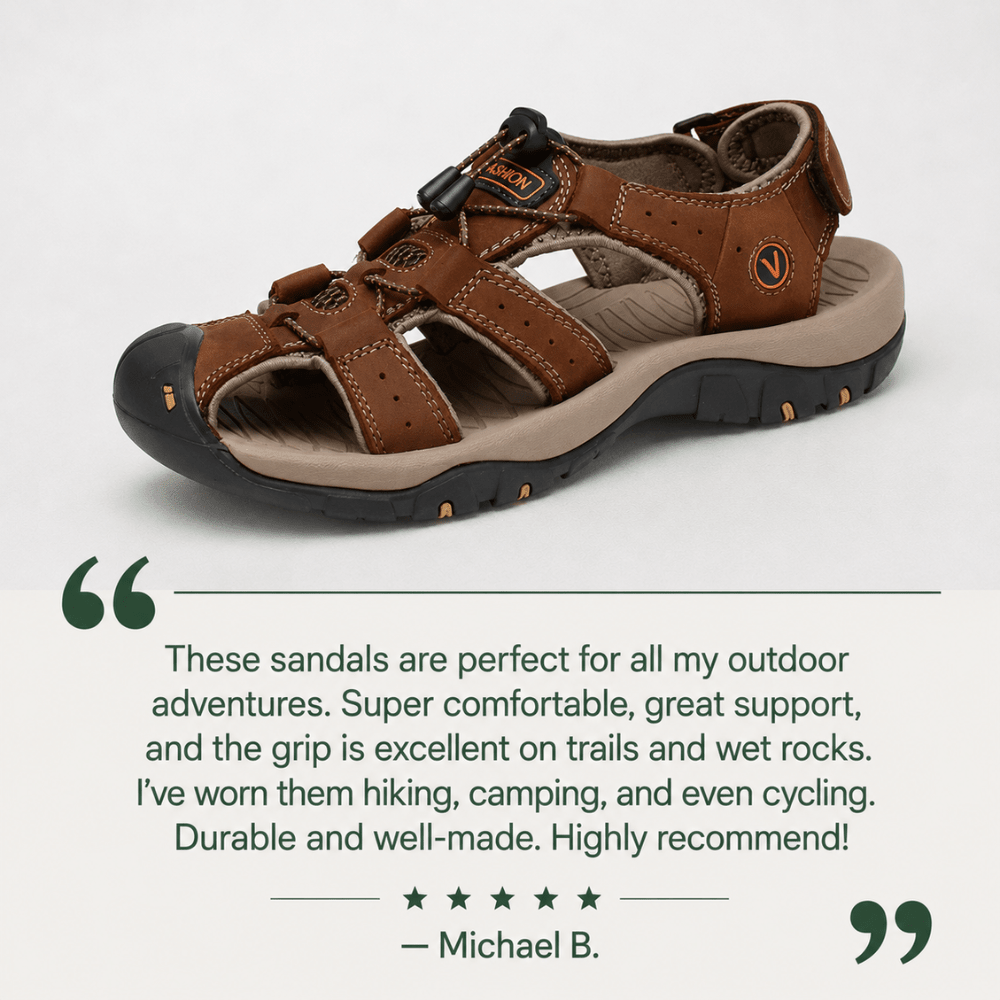 Hiking Sandals Water-Resistant Lightweight Grip | Everhikes - Everhikes