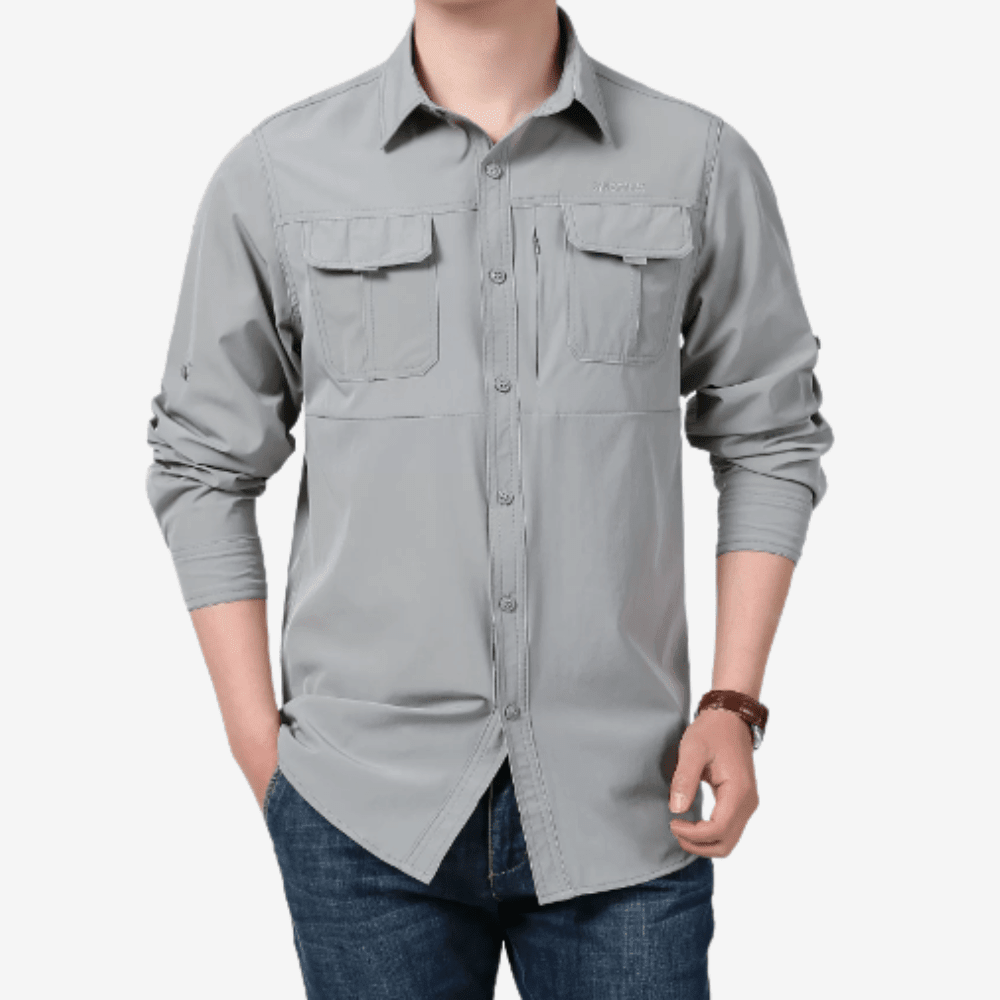 Hiking Shirt, Lightweight Breathable Long - Sleeve | Everhikes - Everhikes