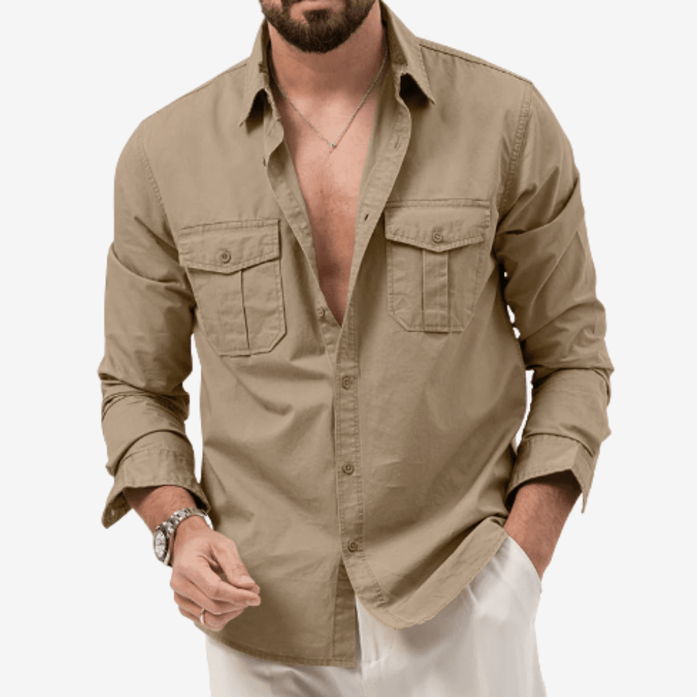 Hiking Shirt – Lightweight Breathable Men’s Convertible Shirt - Everhikes