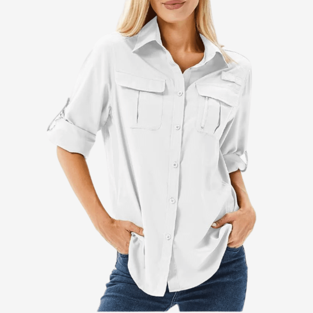 Hiking Shirt – Lightweight Breathable Women’s Long Sleeve - Everhikes