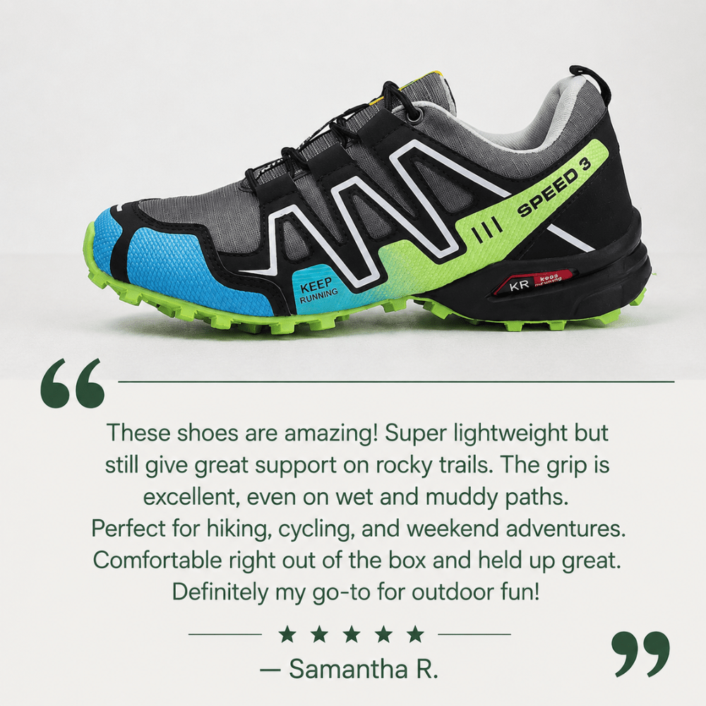 Hiking Shoes Durable Breathable Trail Grip | Everhikes - Everhikes