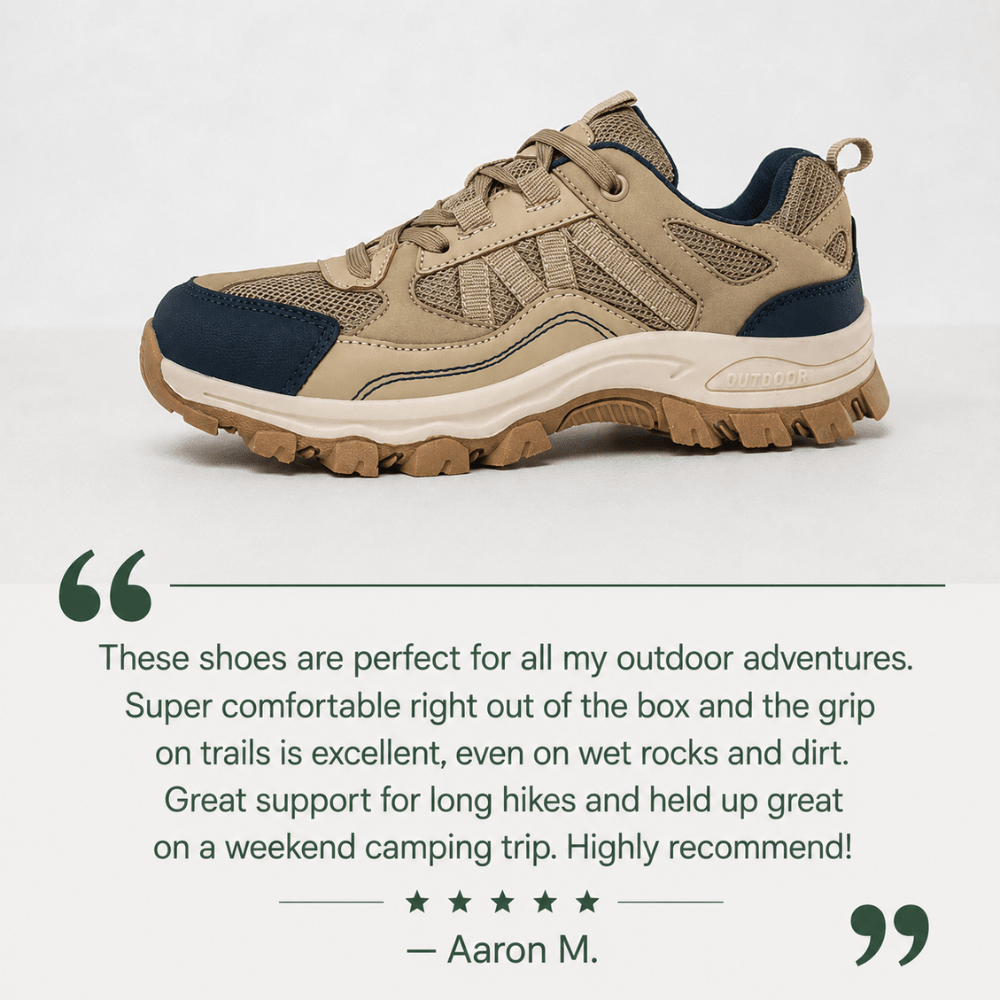 Hiking Shoes Lightweight Breathable Grip | Everhikes - Everhikes