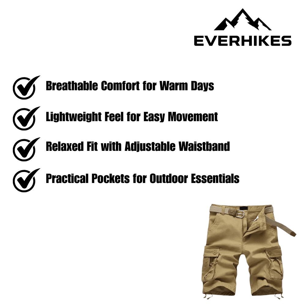 Hiking Shorts, Lightweight Breathable | Everhikes - Everhikes
