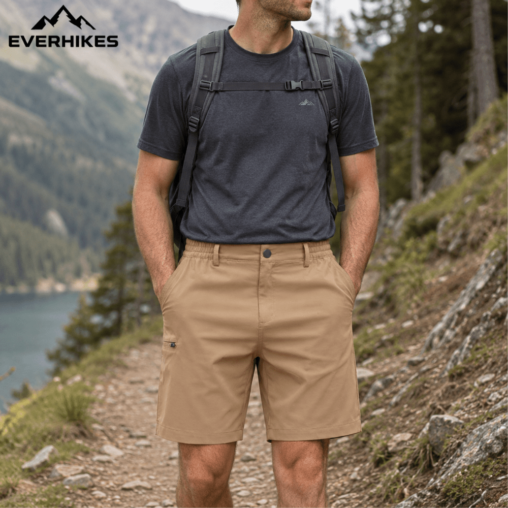 Hiking Shorts, Lightweight Water - Resistant Outdoor Wear - Everhikes