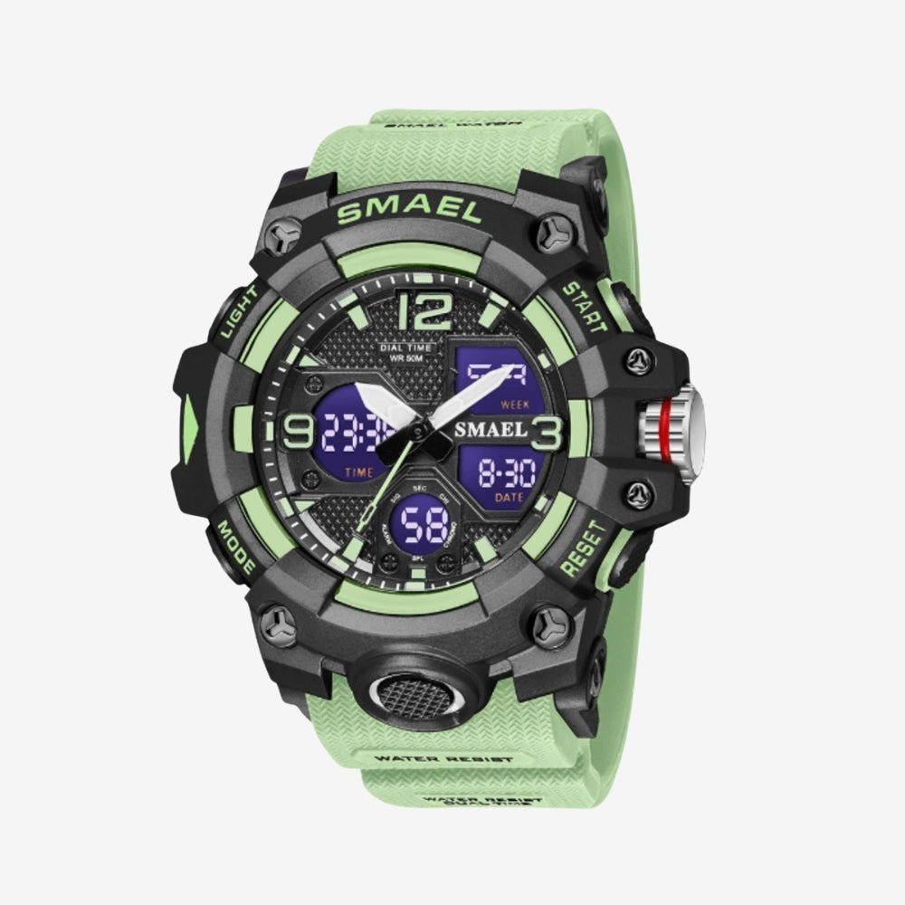 Hiking Watch, Water - Resistant Dual - Display Digital Watch - Everhikes