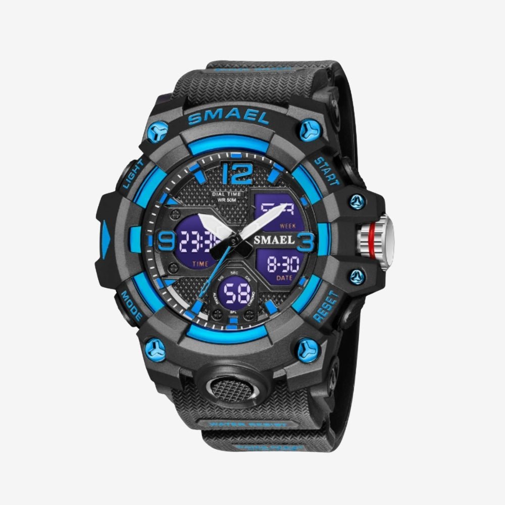 Hiking Watch, Water - Resistant Dual - Display Digital Watch - Everhikes
