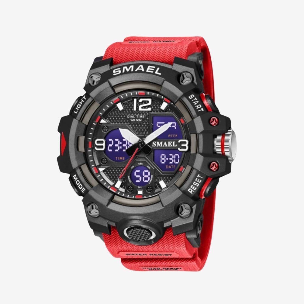 Hiking Watch, Water - Resistant Dual - Display Digital Watch - Everhikes