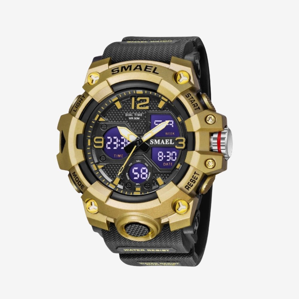 Hiking Watch, Water - Resistant Dual - Display Digital Watch - Everhikes