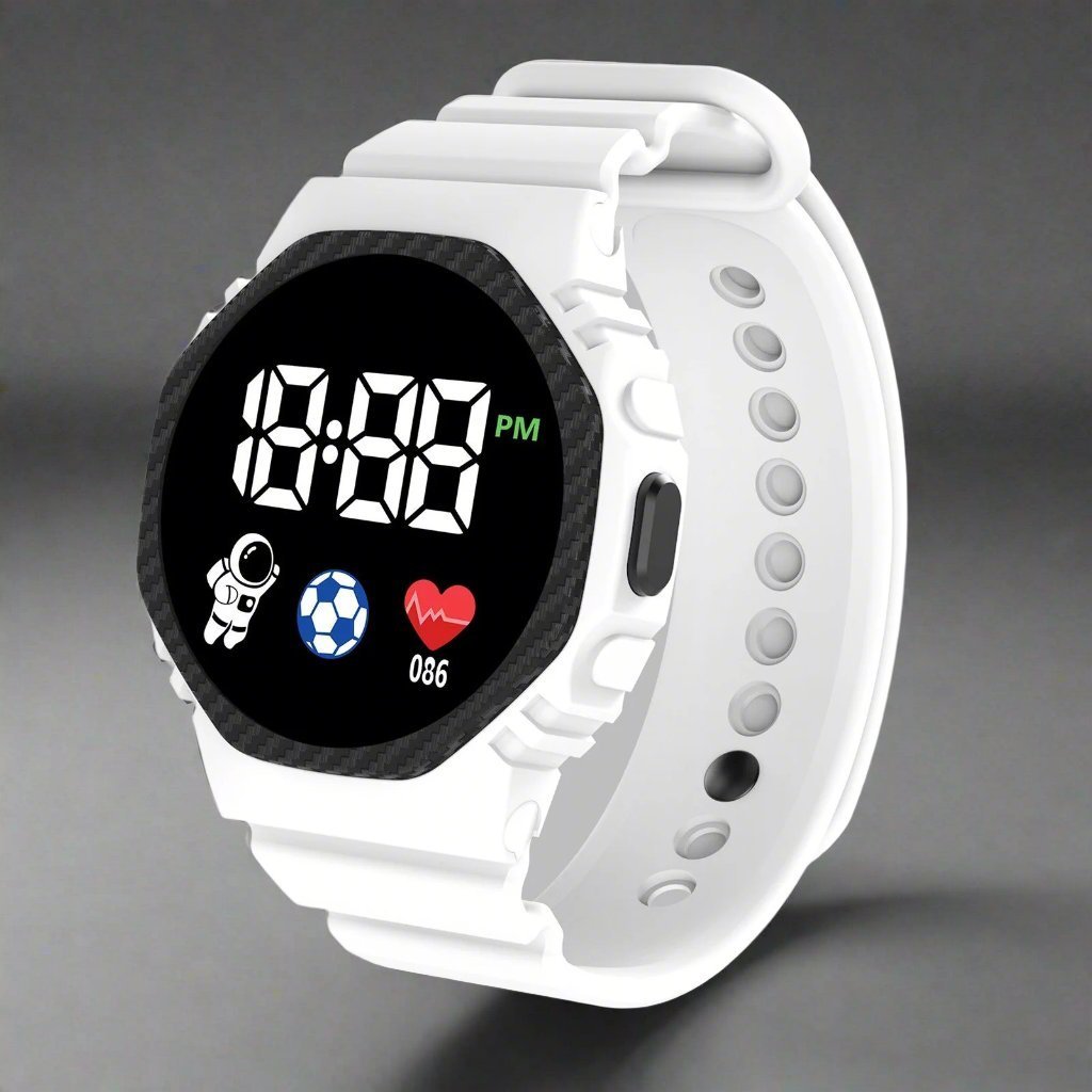 Kids Digital Watch – Lightweight Water - Resistant | Everhikes - Everhikes