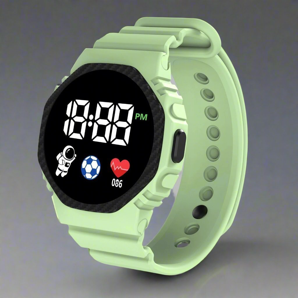 Kids Digital Watch – Lightweight Water - Resistant | Everhikes - Everhikes