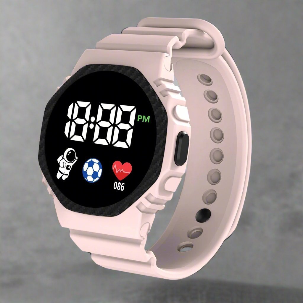 Kids Digital Watch – Lightweight Water - Resistant | Everhikes - Everhikes