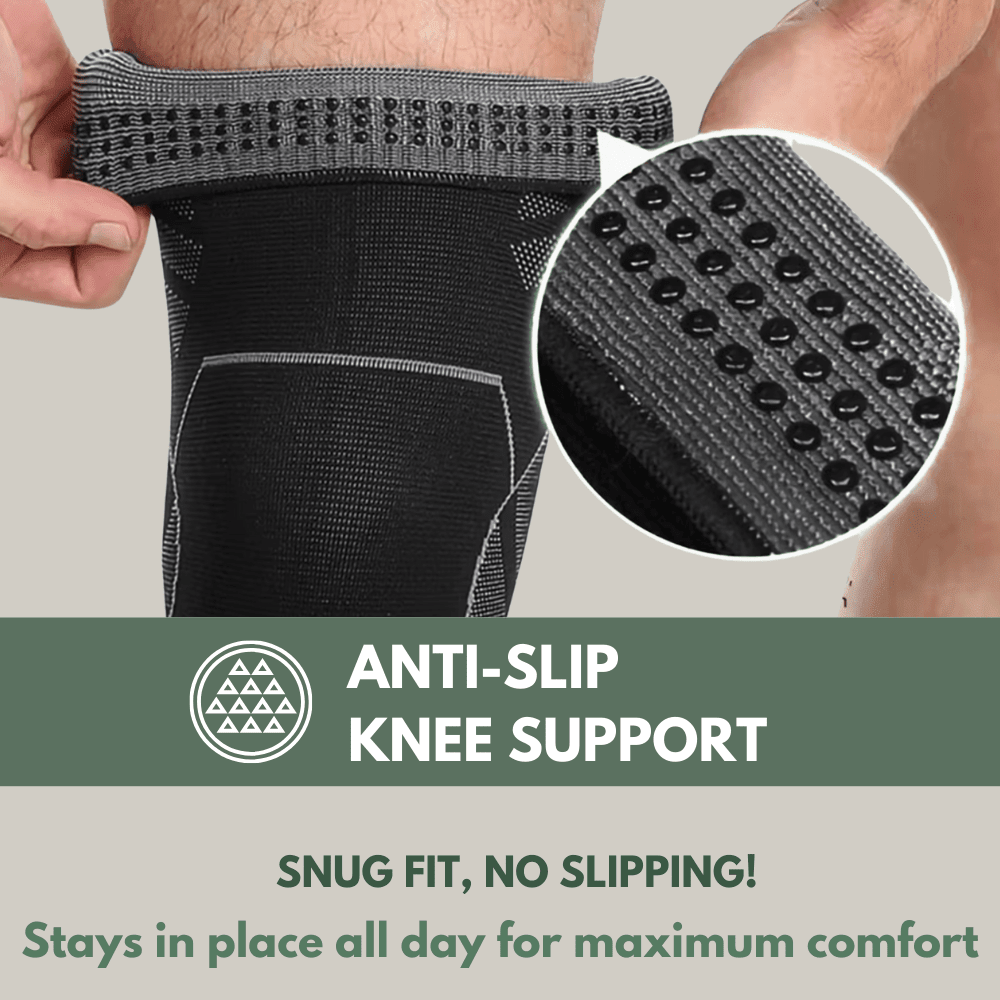Knee Sleeve Breathable Full - Length Compression Pair | Everhikes - Everhikes