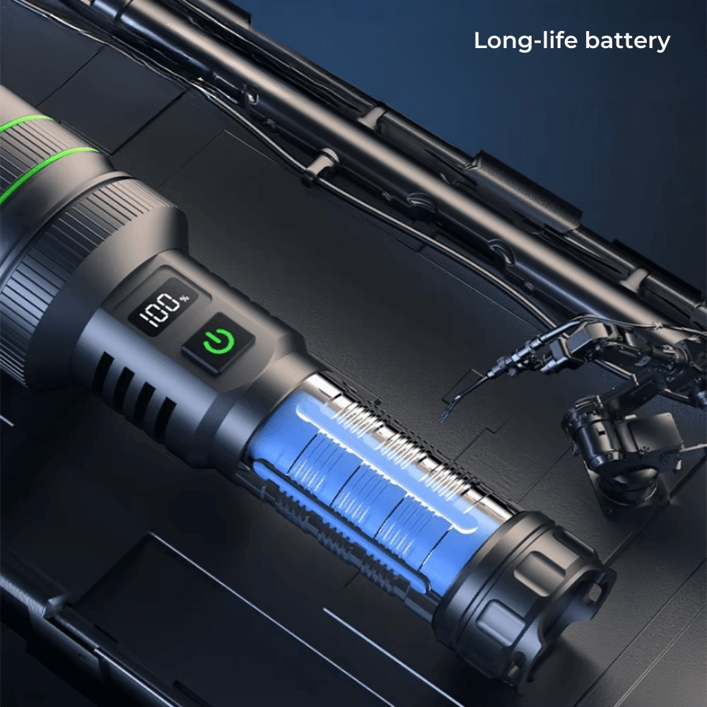 LED Flashlight, Rechargeable Zoomable | Everhikes - Everhikes