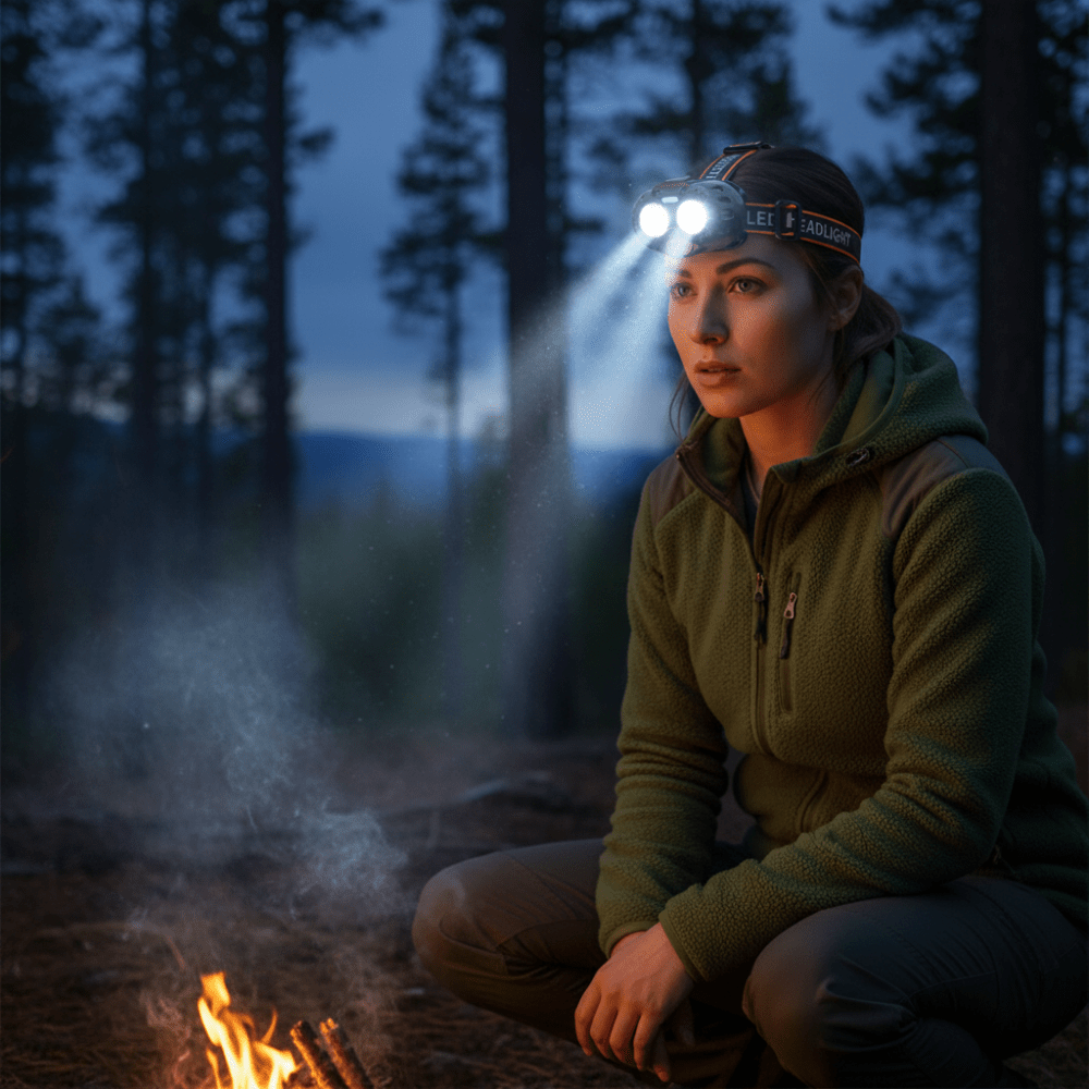 LED Headlamp – Rechargeable 250 Lumen IPX4 Light - Everhikes