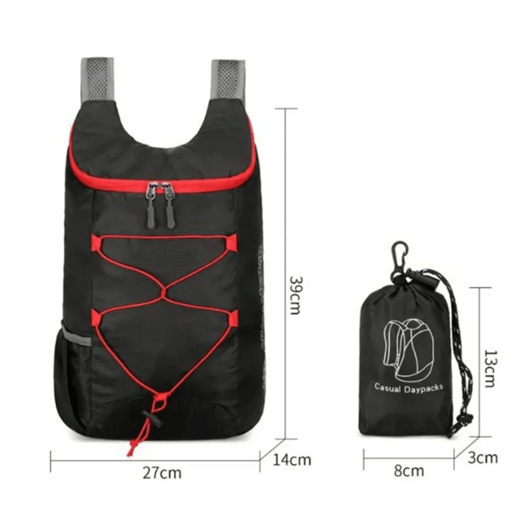 Lightweight Water-Resistant Foldable Backpack – 20L Capacity - Everhikes