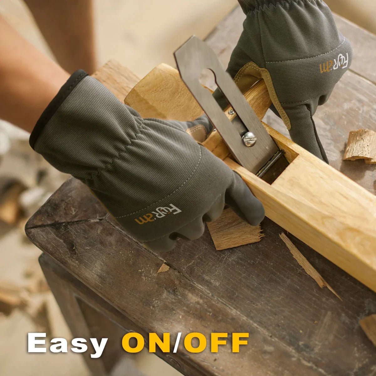 Lightweight Work Gloves Breathable Touchscreen Fingertips - Everhikes