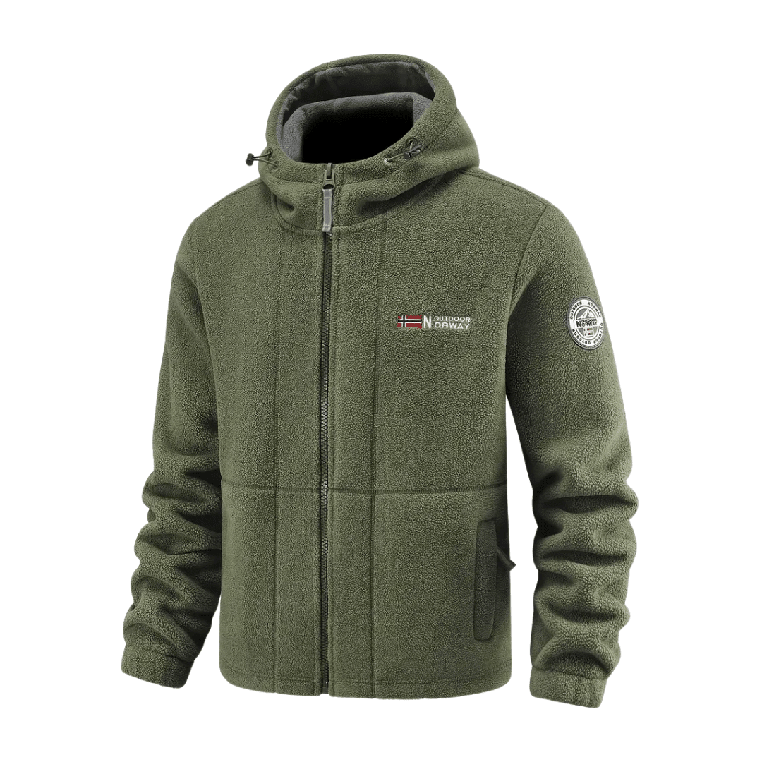 Men’s Fleece Jacket, Windproof Breathable Outerwear | Everhikes - Everhikes