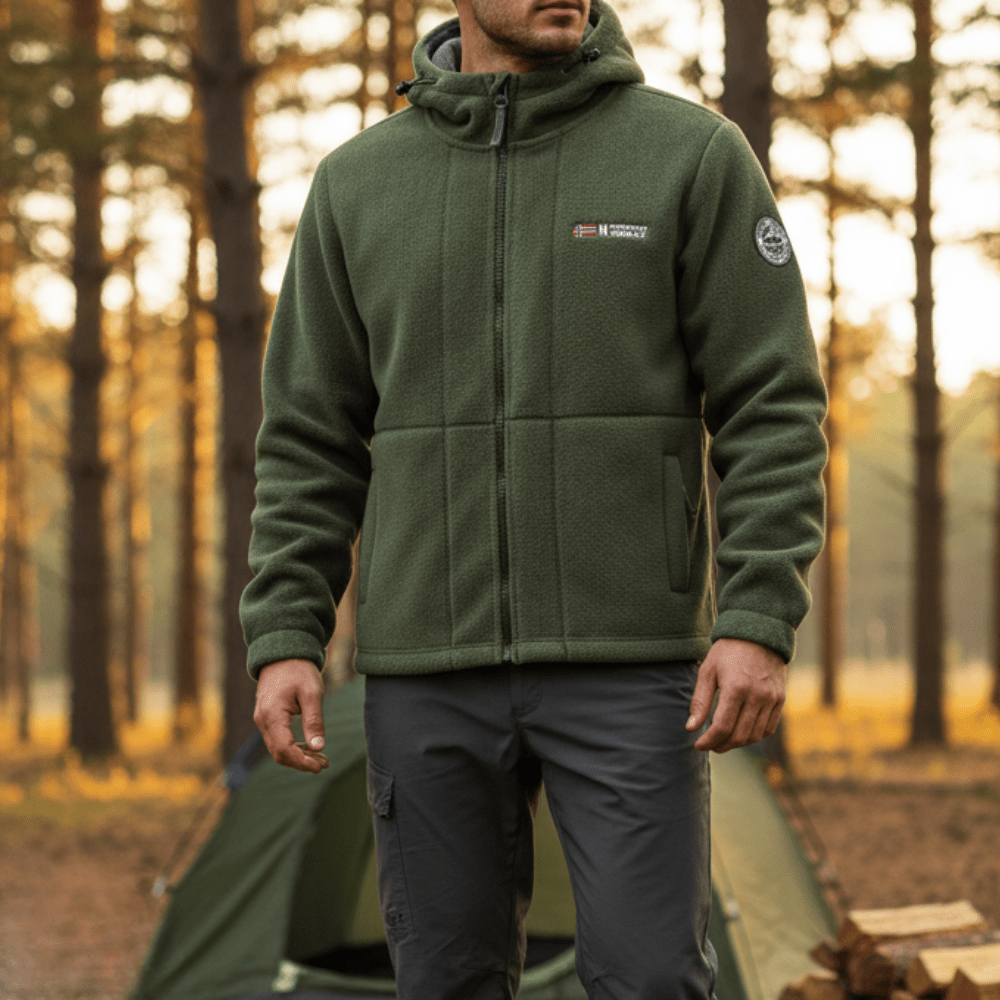 Men’s Fleece Jacket, Windproof Breathable Outerwear | Everhikes - Everhikes