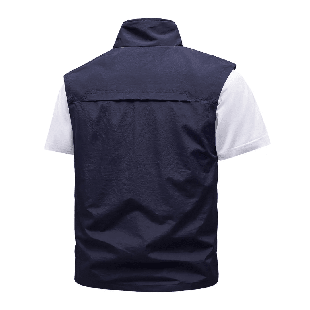 Men’s Hiking Vest, Lightweight Durable Outdoor Layer - Everhikes