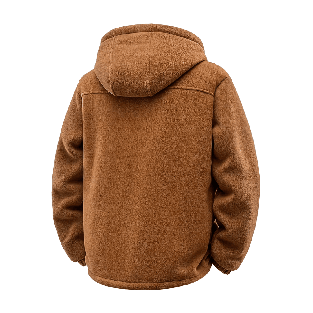 Men’s Winter Jacket with Fleece Lining and Hood | Everhikes - Everhikes