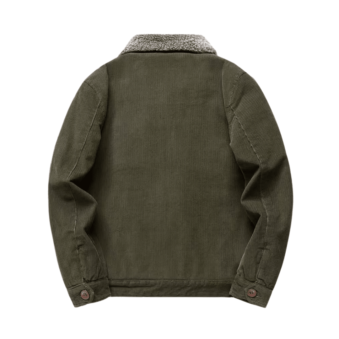 Outdoor Jacket, Cotton Fleece-Lined Men's Fit | Everhikes - Everhikes