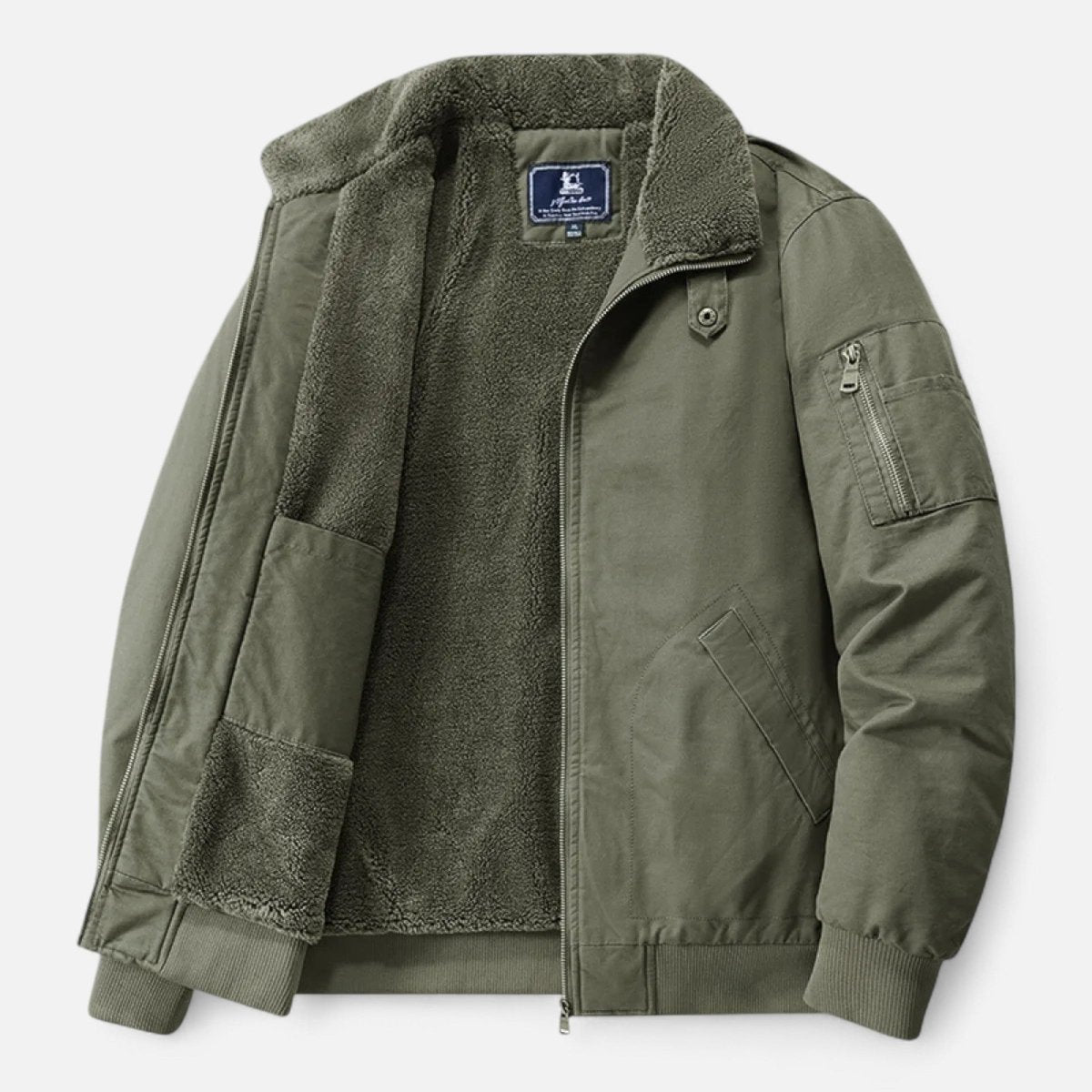 Outdoor Jacket, Durable Cotton Insulated Outerwear - Everhikes