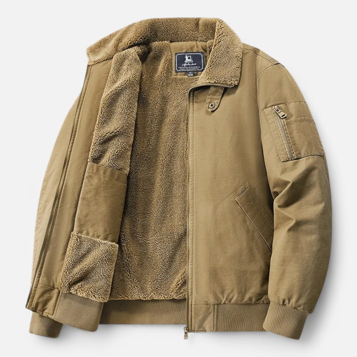 Outdoor Jacket, Durable Cotton Insulated Outerwear - Everhikes