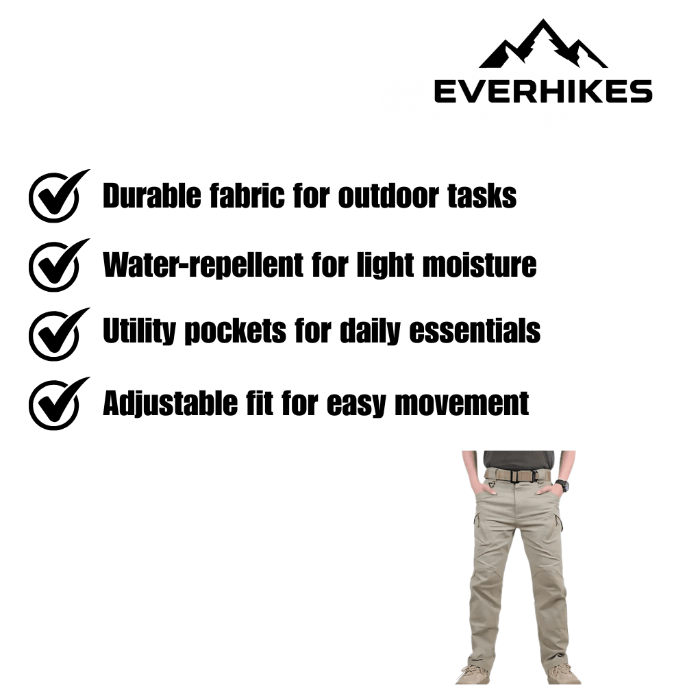 Outdoor Pants, Durable Water - Repellent | Everhikes - Everhikes