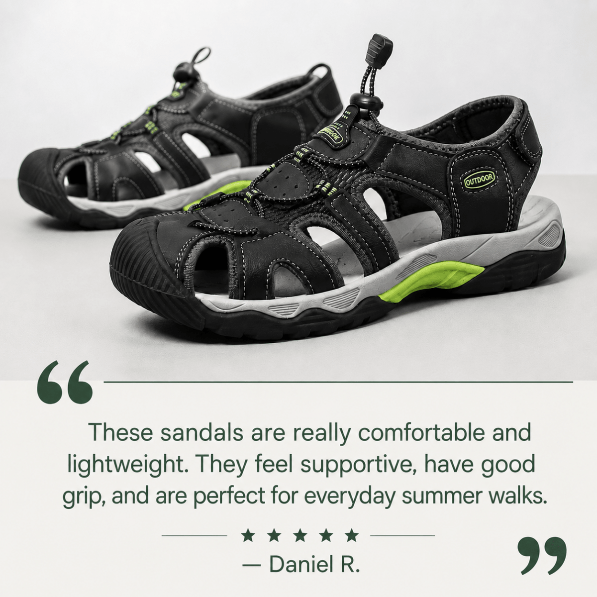 Outdoor Sandals – Lightweight Breathable Men’s Sandals | Everhikes - Everhikes