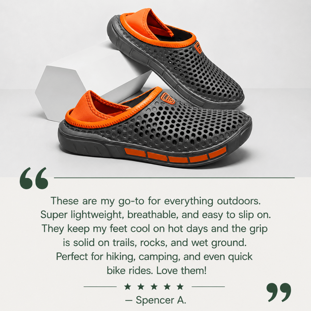 Outdoor Sandals – Lightweight Breathable Slip-On Sandals - Everhikes