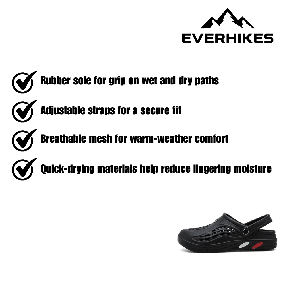Outdoor Sandals, Lightweight Water-Resistant | Everhikes - Everhikes