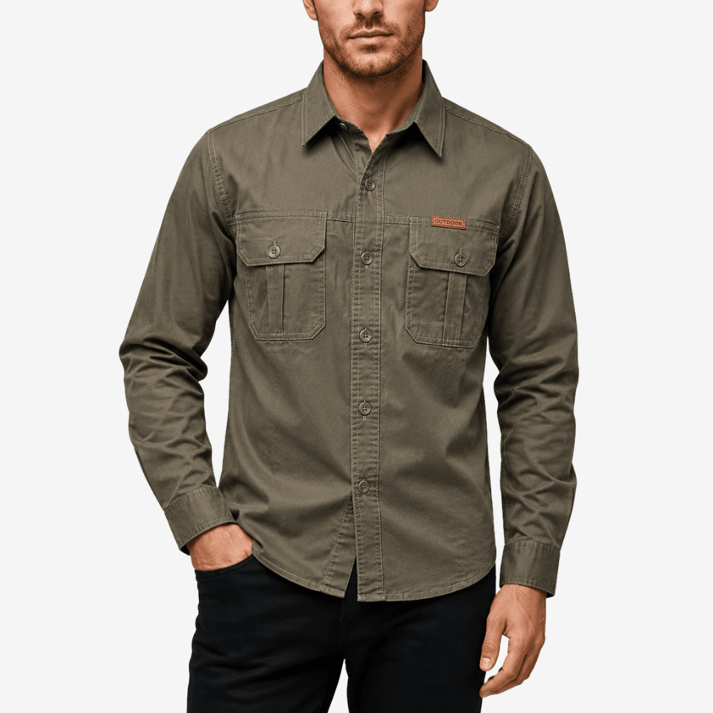 Outdoor Shirt, Durable Breathable Cotton Layer | Everhikes - Everhikes