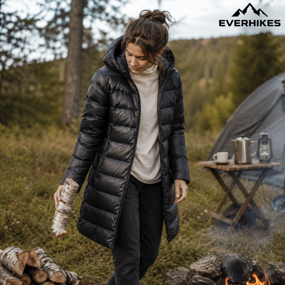 Puffer Coat, Lightweight Packable Down Coat | Everhikes - Everhikes