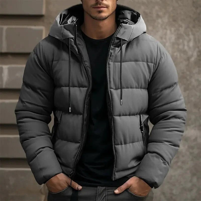 Puffer Jacket, Quilted Insulated Hooded | Everhikes - Everhikes