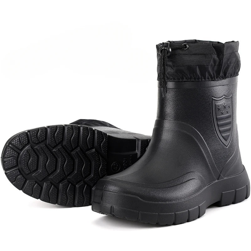 Rain Boots – Men’s Lightweight Waterproof Ankle Design - Everhikes