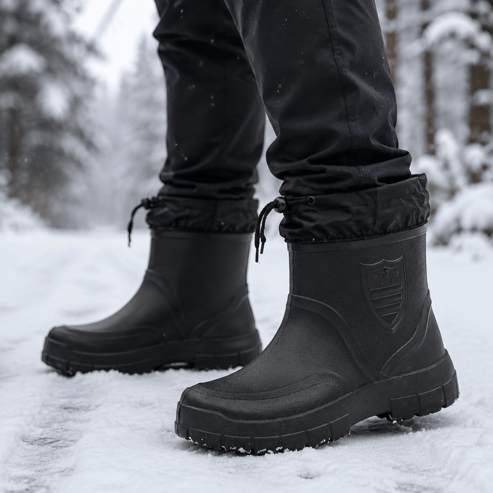 Rain Boots – Men’s Lightweight Waterproof Ankle Design - Everhikes