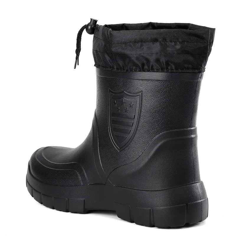 Rain Boots – Men’s Lightweight Waterproof Ankle Design - Everhikes