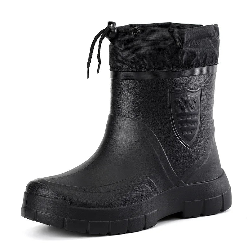 Rain Boots – Men’s Lightweight Waterproof Ankle Design - Everhikes