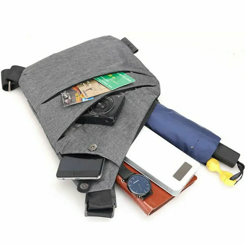Shoulder Bag, Lightweight Water-Resistant Travel Pack - Everhikes