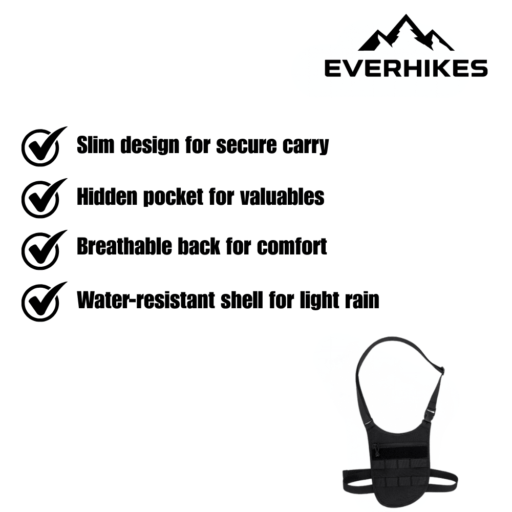 Shoulder Bag, Lightweight Water-Resistant Travel Pack | Everhikes - Everhikes