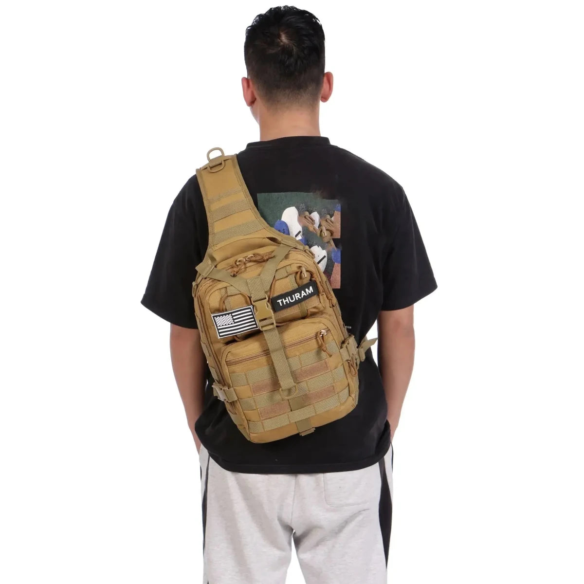 Sling Backpack Durable Water-Resistant Nylon Day Pack | Everhikes - Everhikes