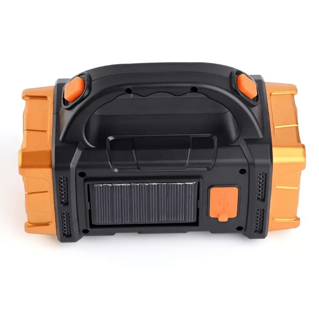 Solar Flashlight, Lightweight Rechargeable Power Bank Light - Everhikes