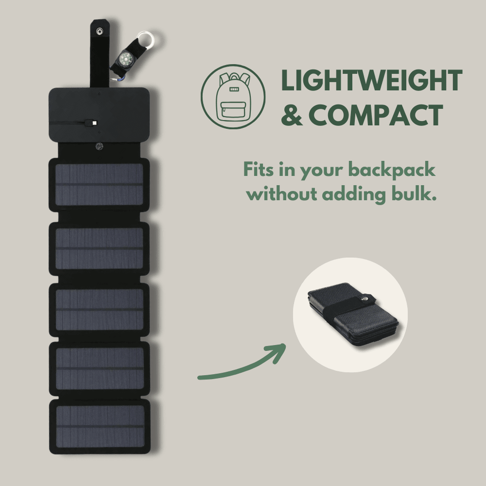 Solar Power Bank Charger Weather-Resistant | Everhikes - Everhikes